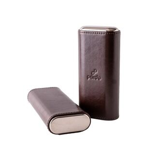 Pardo 3 Cigar - Case Genuine Leather with Spanish Cedar Lining